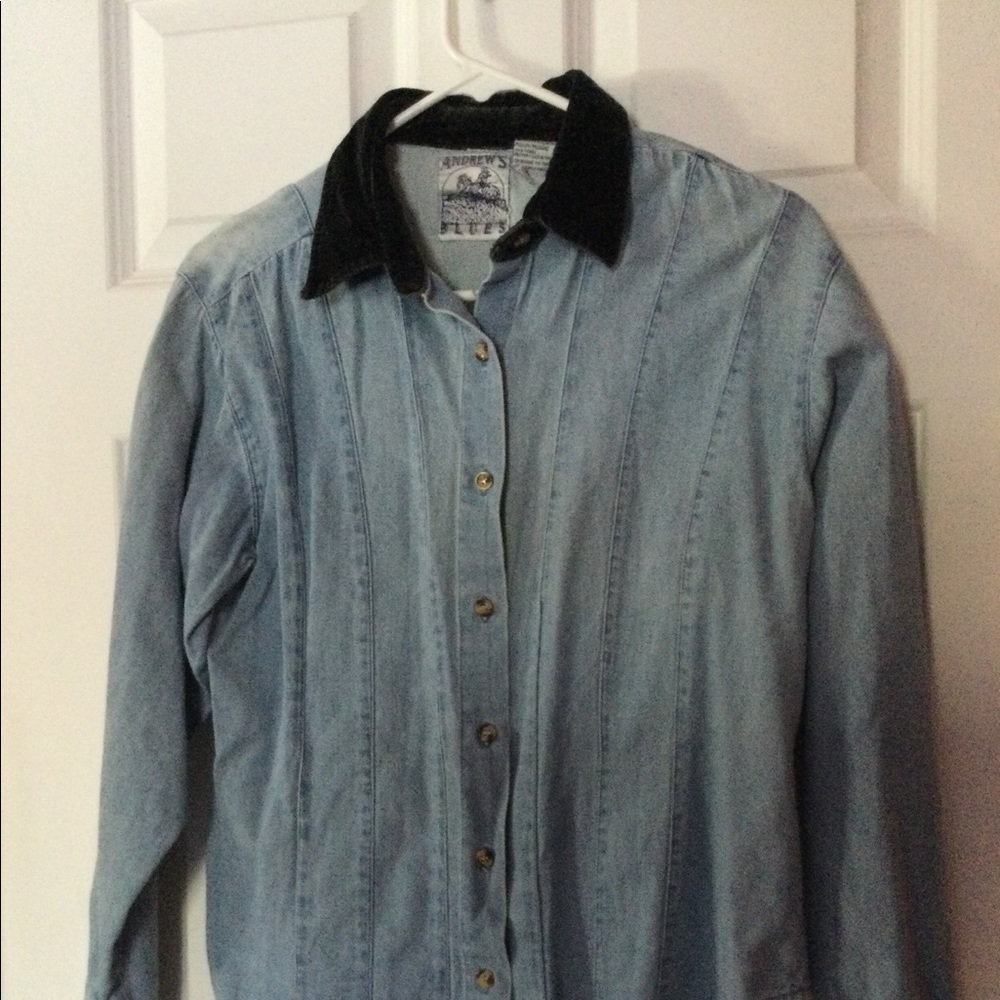 Denim top